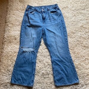 American Eagke Highest rise 90s flare jeans size 16 regular